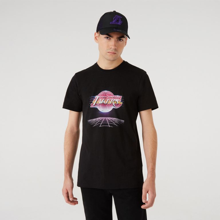 Ropa New Era Nba Negros - LA Lakers Futuristic Graphic 41938QPOJ